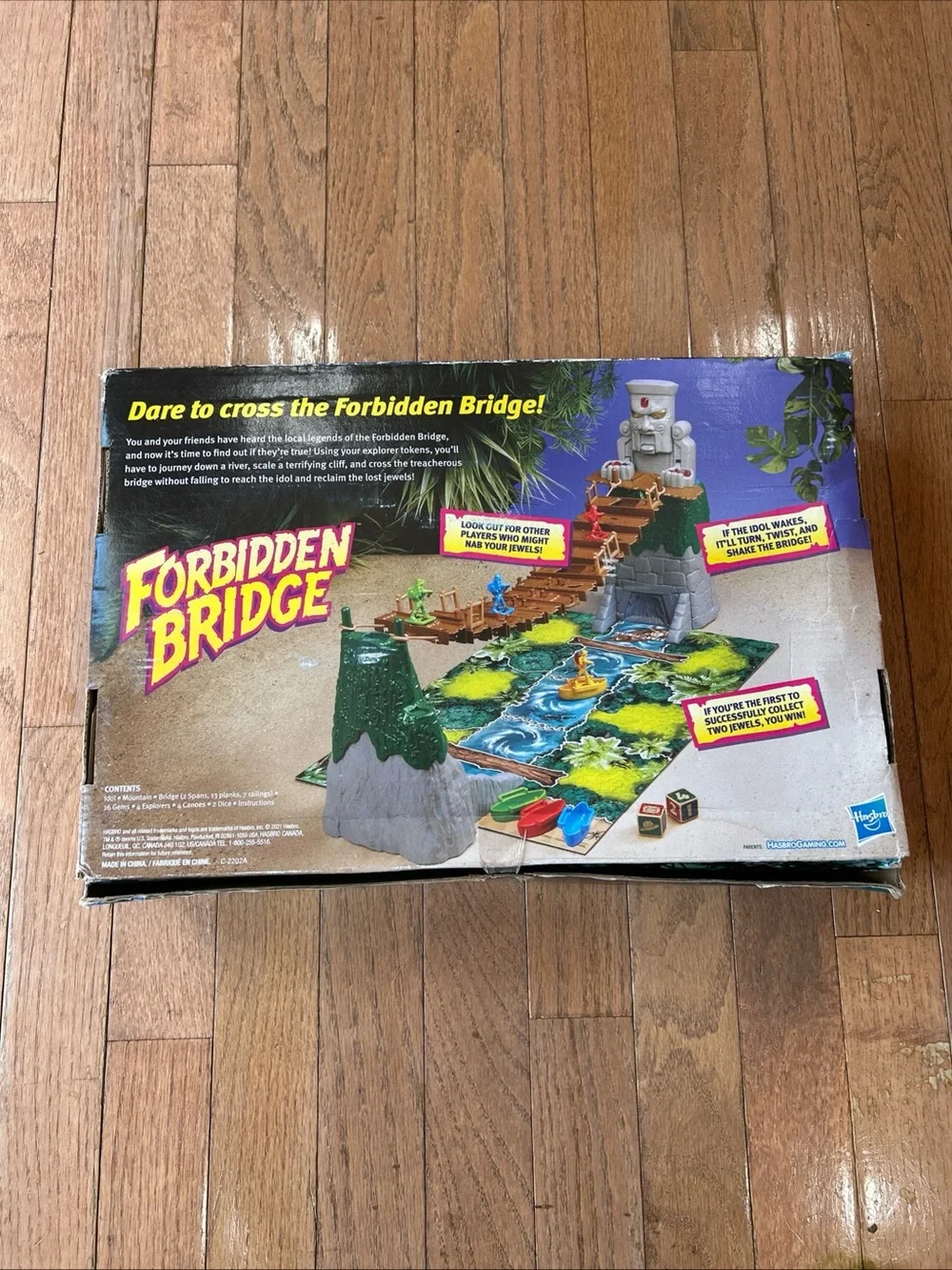 Hasbro Forbidden Bridge Adventure Game Complete